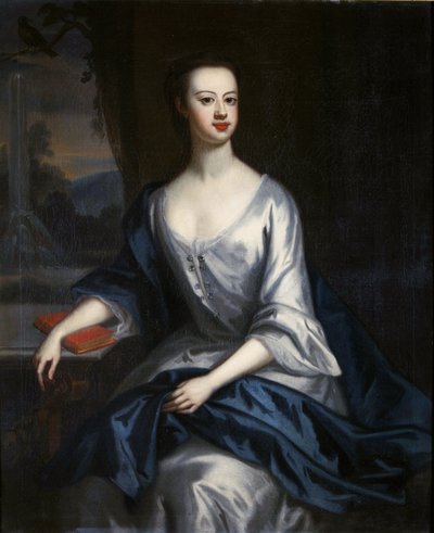 Portret van een dame, vermoedelijk Eleanor Verney (1710-25) door Charles Jervas